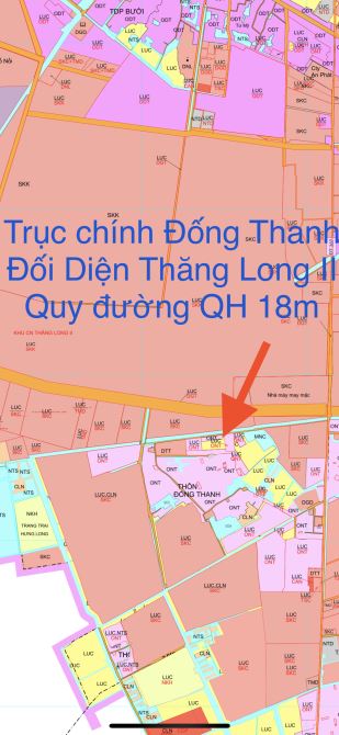 Bán cắt lỗ đất trục chính Thôn Đống Thanh,Hưng Long đối diện Khu Thăng Long II mở rộng - 1
