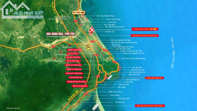Bán đất biển khu kinh tế Nam Phú Yên sổ từng nền, bao phí 14tr/m2 - 4