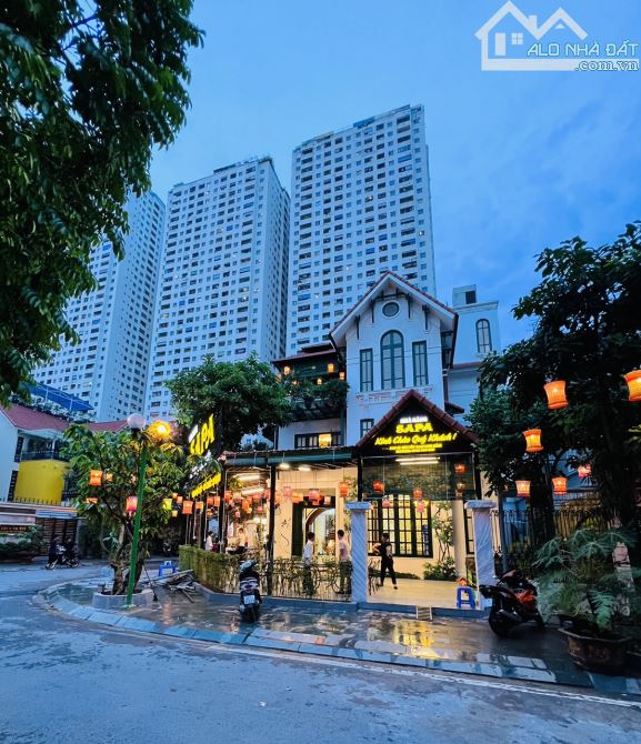 Cho thuê MBKD Linh Đàm 280m2- mặt tiền 40m - View hồ - công viên- phù hợp kinh doanh cafe