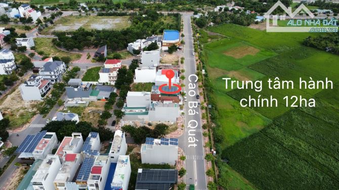 Đất mặt tiền Cao Bá Quát, TP Phan Rang, Ninh Thuận. DT 10m x 18m. Giá 9 tỷ - 1