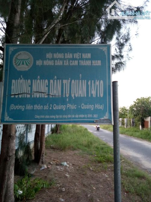 Bán 500m2 full thổ cư Cam Thành Nam- Cam Ranh giá chỉ 3tr/m2 - 1
