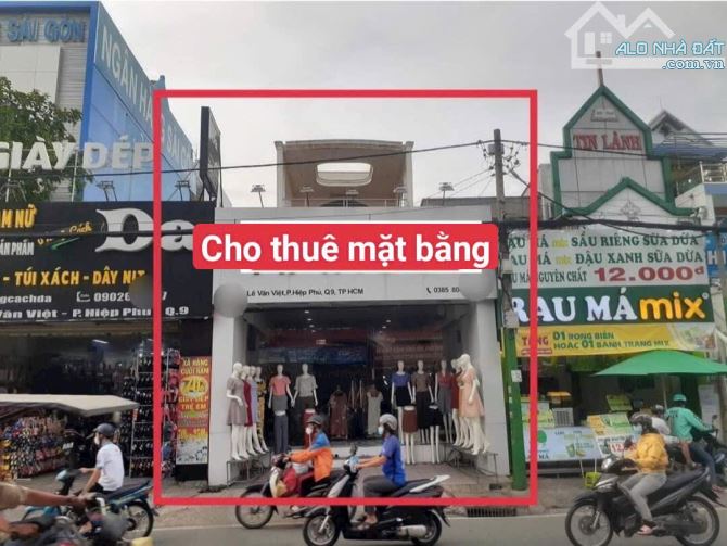 Cho thuê Nhà  1T2L 6x30m gồm 7PN Mặt tiền đường Lê Văn Việt, đoạn gần chợ, Sầm uất - 1