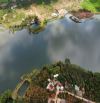 🌟🌟 Bán mảnh vườn hơn 2 sào đất Full 400m thổ cư view hồ tự nhiên 35ha