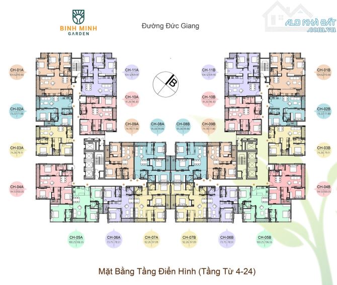 Gia đình cần cho thuê căn chung cư Bình Minh Garden 104m2-3ngủ lô góc full đồ 🎊🎊