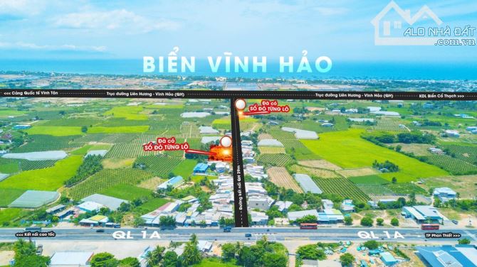 Đất biển đường ven biển rẻ nhất Tuy Phong Bình Thuận - 1