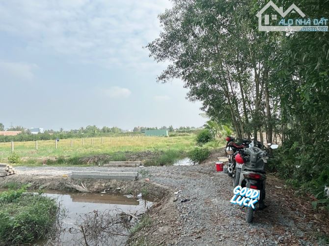 Quá đẹp, 235 tr sở hữu 500m2 đất vườn kênh nhị thành, Thủ Thừa - 7