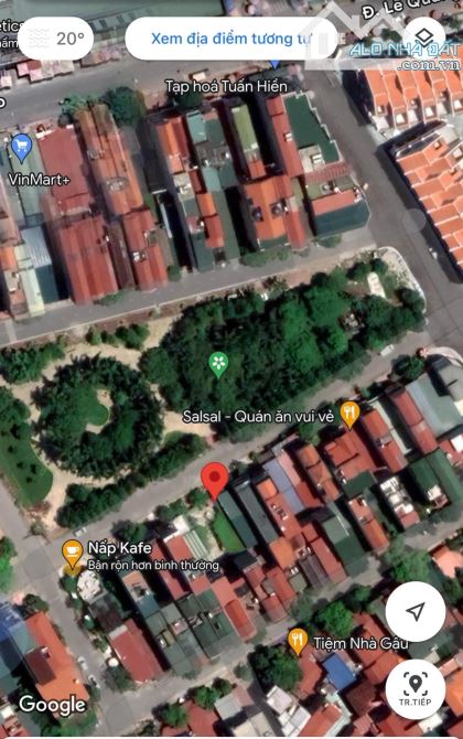 Cần bán lô đất nhìn vườn hoa khu phố Lê Hồng Phong, làn 3 đg Lê Quang Đạo, tp Từ Sơn, BN. - 1