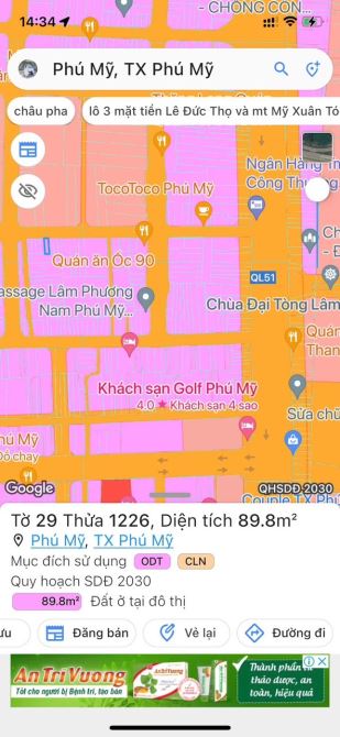 Trung tâm phường Phú Mỹ, vị trí vàng buôn bán kinh doanh - 1
