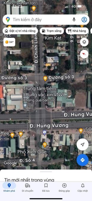 ✅ Lô góc mặt tiền đường Liên Khu Vực và đường số 3 KDC Thái Dương, phường 6- DT: 9  x 20m2 - 2