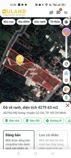 Cần bán lô đất chính chủ mặt tiền đường Nguyễn Thị Rành Củ Chi - 2