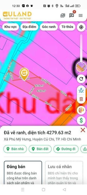 Cần bán lô đất chính chủ mặt tiền đường Nguyễn Thị Rành Củ Chi - 3