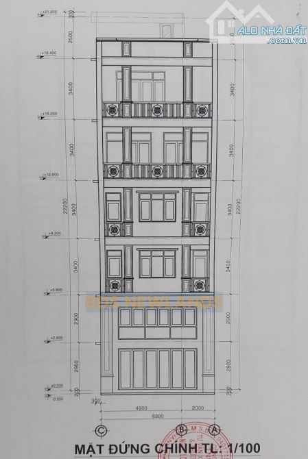 Bán tòa nhà văn phòng 6 tầng mới 100% ngang 7m mặt tiền đường Lê Hữu Trác quận Sơn Trà - 1