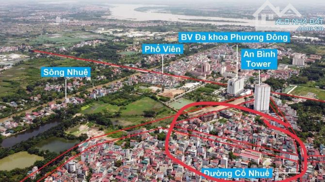 Bán lô đất diện tích 108m khu đất đấu giá Cổ Nhuế 2, Bắc Từ Liêm, Hà Nội.