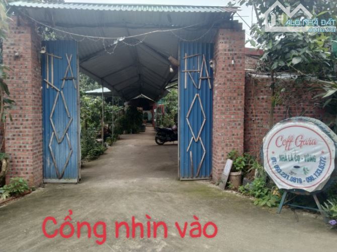 Bán đất đã có nhà 2 tầng hiện đang kinh doanh quán cafe xã Ngọc Sơn, Hiệp Hoà,Bắc Giang