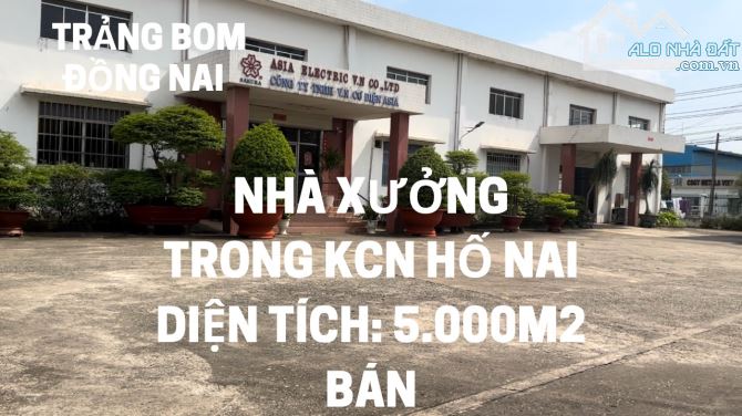 Nhà xưởng trong KCN Hố Nai diện tích 5.000m2 cần bán - 7