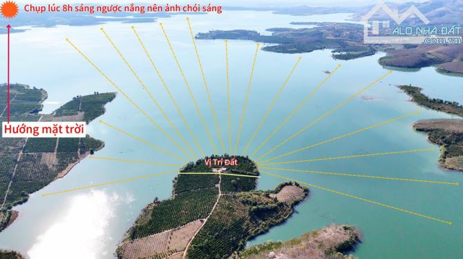 35.🫶Bán đất view hồ tuyệt đẹp, nguyên mũi đảo, vị trí Vip hiếm có khó tìm, rất ít người b - 3