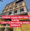 Tòa Nhà CHDV mới xây 12*23m Dương Quảng Hàm, Phường 5, Quận Gò Vấp.