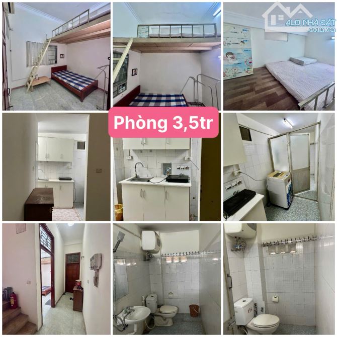 Cho thuê phòng giá từ 3,5tr-6,5tr trong nhà ngõ thông 279 Đội Cấn, 9, 173 Hoàng Hoa Thám