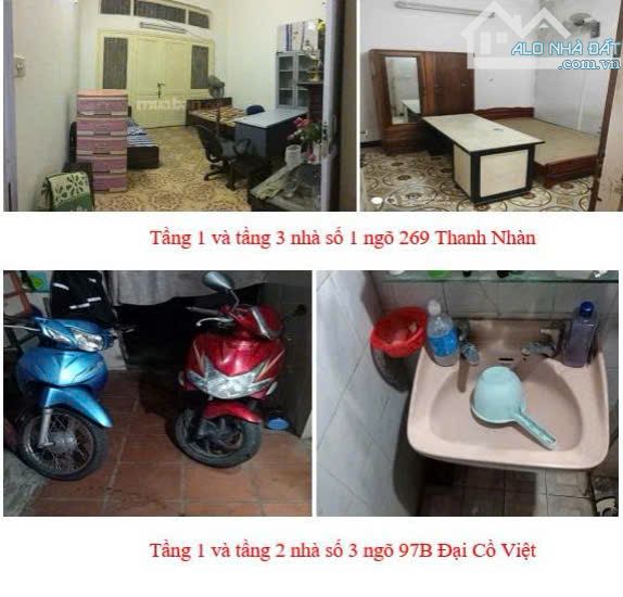 Cho thuê phòng trọ ngõ 269 Thanh Nhàn và ngõ 97B Đại Cồ Việt gần ĐH Bách Koa, Xây dựng