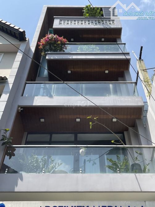 Cho thuê nhà 5x20M MT Đồ Sơn 4 lầu thang máy, Phường 4 Quận Tân Bình