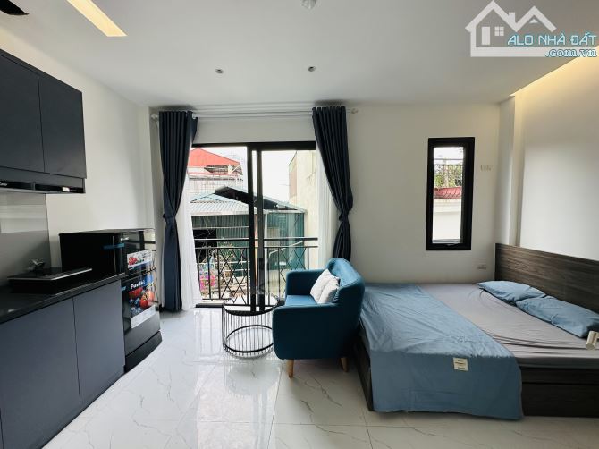 Khai Trương CCMN Ngõ 678 Đê La Thành Ba Đình 40m2 Studio Full Nội Thất Thang Máy Ban Công