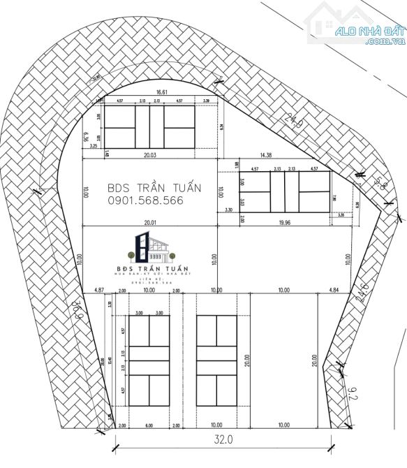 CHO THUÊ MẶT BẰNG 1.820m² MỞ SÂN PICKLE BALL – QUẬN HẢI AN - VỊ TRÍ ĐẸP