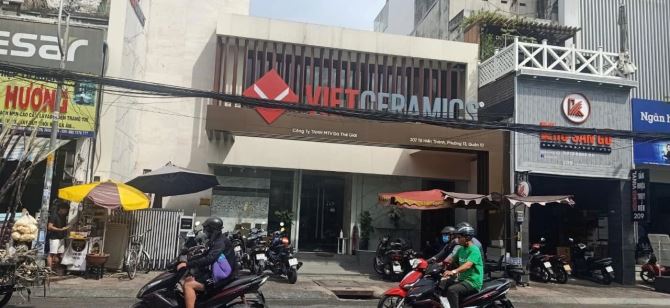 Cho thuê Mặt Tiền 12x40m 1 l lầu Tô Hiến Thành Phường 15 Quận 10