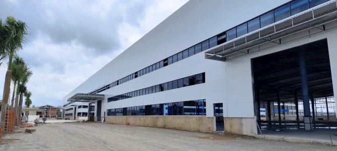 Cho thuê xưởng sản xuất 18000m2 trong KCN Đồng Nai, giá thuê 2 tỷ 119tr/tháng.