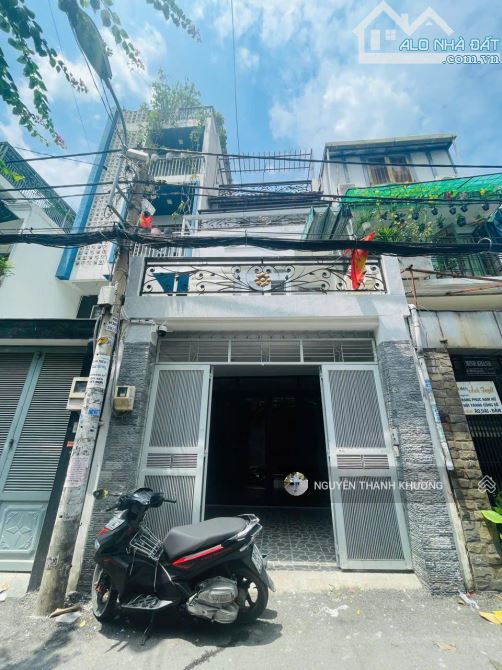 Cho thuê nhà hẻm xe tải 1/ Nguyễn Văn Công (4*18m) 2 Lầu Sân Thượng- P3-Chợ Tân Sơn Nhất