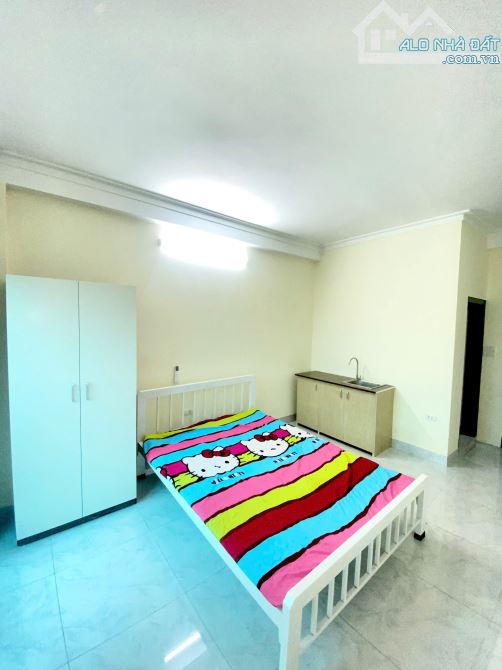 Cho Thuê CCMN 683 Nguyễn Khoái Hoàng Mai 20-25m2 Studio Cửa Sổ Ban Công Cửa Sổ Giường Tầng