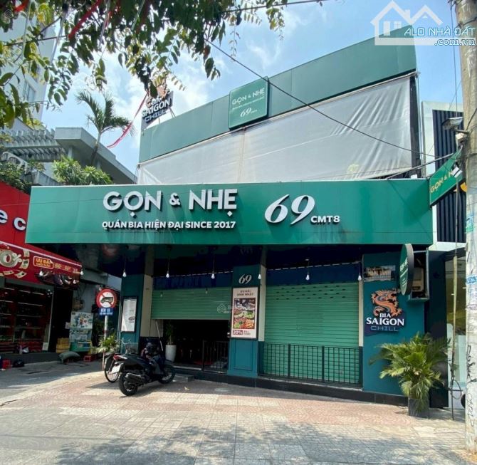 Cho Thuê Nhà GÓC 2MT 8x20m đường Cách Mạng Tháng 8 quận 1