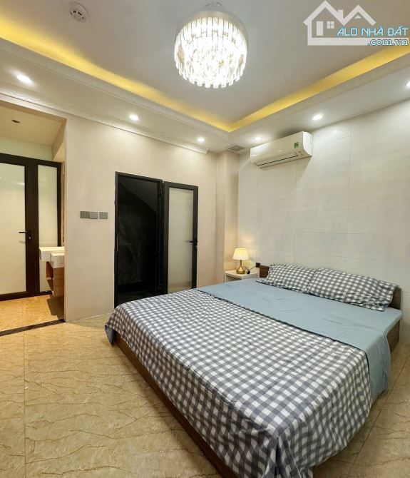 4.2 TRIỆU CHO THUÊ CĂN HỘ STUDIO - PHỐ BỒ ĐỀ 🧳 Full nội thất – Thang máy – PCCC – 5 phút
