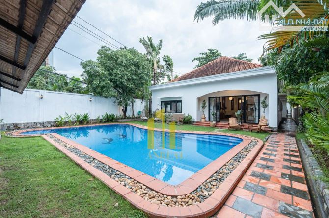 Biệt Thự An Phú 1000m2 Có Hồ Bơi Sân Vườn - Full Nội Thất