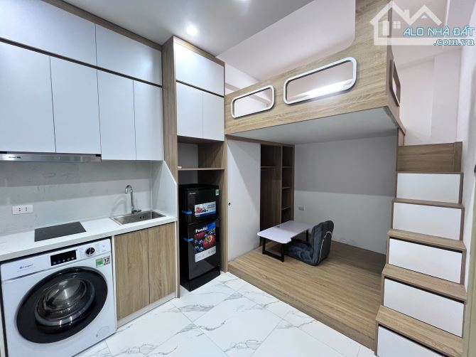 Cho Thuê CCMN 116 Phan Kế Bính Ba Đình 25m2 Giường Tầng Ban Công Thang Máy Giặt Riêng