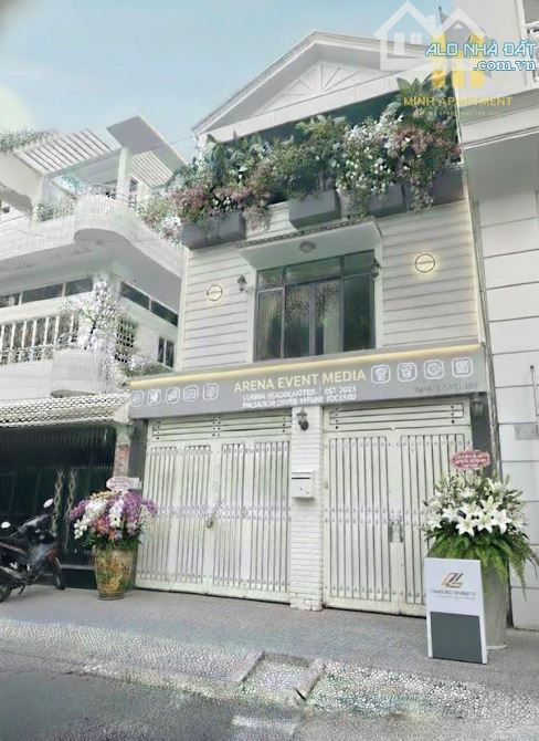 🌅🌄Nhà hẻm xe hơi, DT 6x14m, ban công sân vườn, khu Bàu Cát