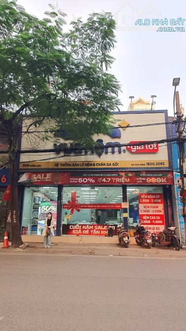 🌹80TR/THÁNG! MẶT TIỀN 8M! MẶT PHỐ ĐƯỜNG LÁNG 220M2. THÔNG SÀN🌹