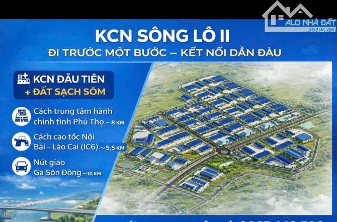 Kcn sông lô 2 - Điểm đầu tư tiềm năng