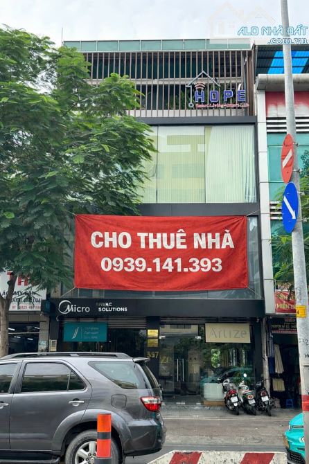 Cho thuê toà nhà mặt tiền 567 Lý Thường Kiệt, Q.Tân Bình, 8m*25m, trệt 3 lầu, TM, 150tr/th