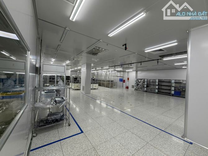 CHO THUÊ KHO XƯỞNG SẴN PHÒNG SẠCH Tại KCN QUANG MINH. SẴN SÀNG VẬN HÀNH NGAY