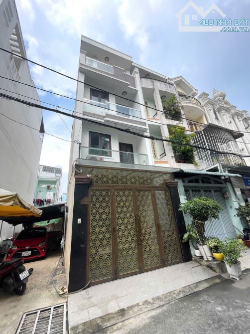 Cho Thuê Nhà hẻm Xe Tải ( Nguyễn Oanh ) P17- GV - 4*20m - 3 Lầu-Sân Thượng
