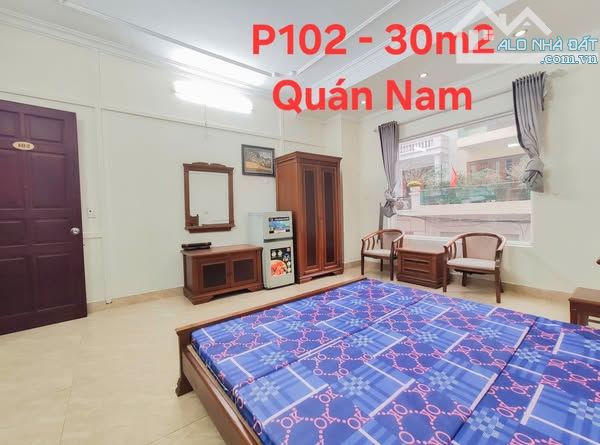 Nhà dư 1 phòng đầy đủ tiện nghi Diện tích 30m2 phố Quán Nam gần ĐHHH,ĐHY,Aoen...tiện ích v