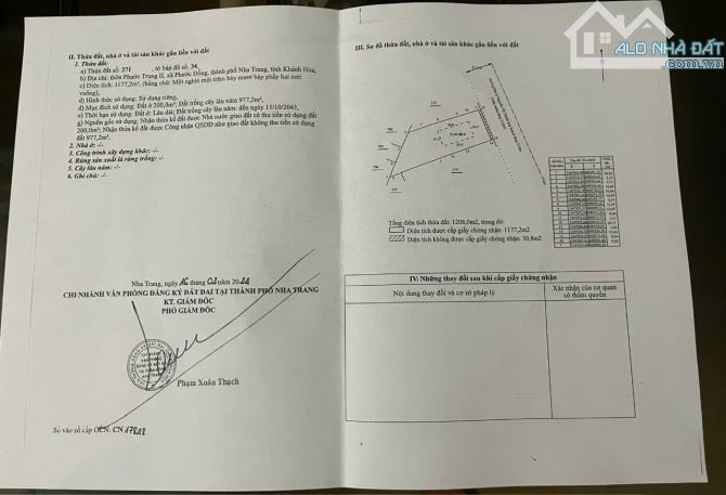Bán đất đẹp Nguyễn Tất Thành - Phước Đồng, DT 1177m ngang 20, nở hậu đẹp, sổ đỏ đất ở
