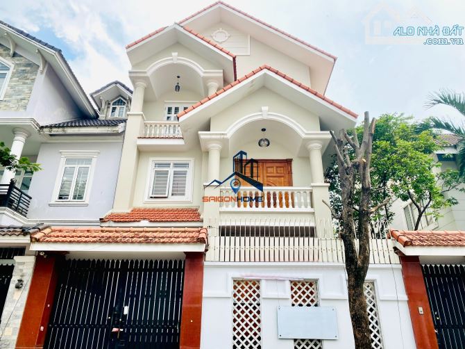 Cho thuê biệt thự hầm 4 tầng KĐT An Phú-An Khánh,Quận 2