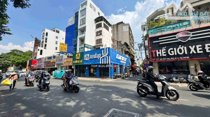 Siêu vị trí - Dòng tiền - Góc 2MT Võ Thị Sáu, Quận 3 - 6,8m x 13m - 35 Tỷ - HĐT 125tr