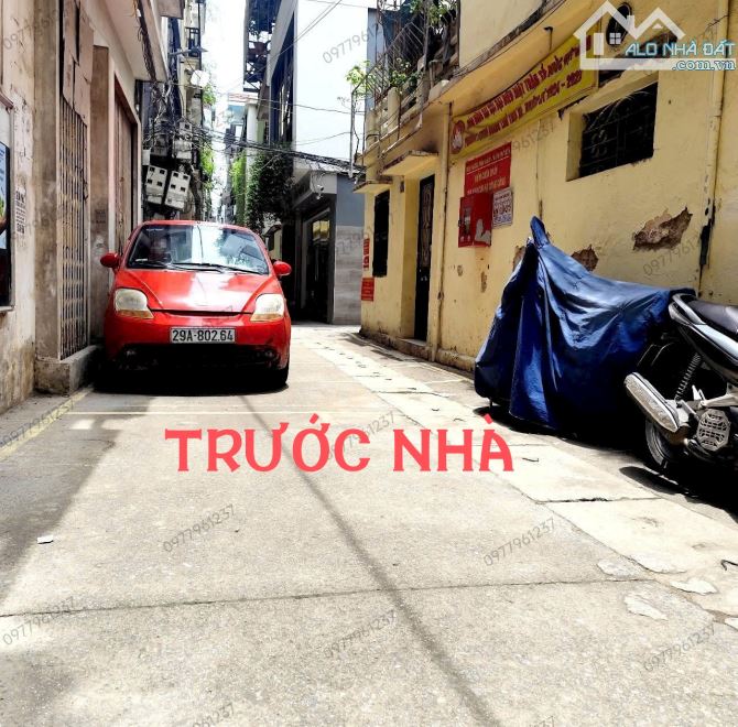 BÁN NHÀ THÁI THỊNH 52m2 × 5T × MT 6,7 - NHÀ DÂN XÂY, 2 THOÁNG + GARA Ô TÔ - VĂN PHÒNG