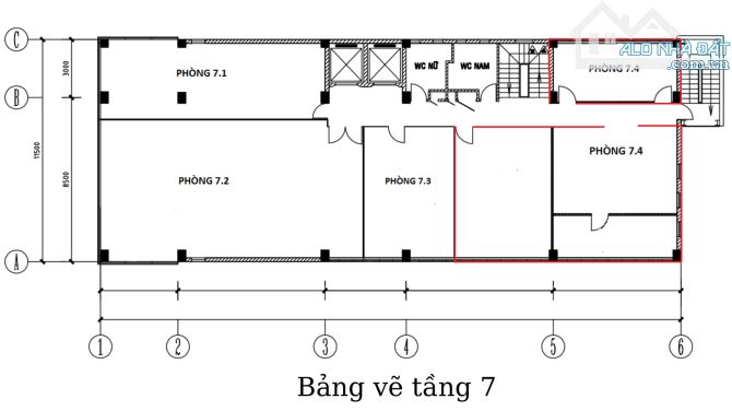 TOÀ VP 1900M2- MẶT TIỀN BÀ HUYỆN THANH QUAN, P VTS,Q3- NGANG 14M- GIÁ: 624TR/TH