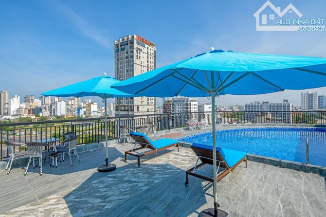 Cho thuê căn hộ 1pn view biển đường Phạm Văn Đồng có hồ bơi sân thượng