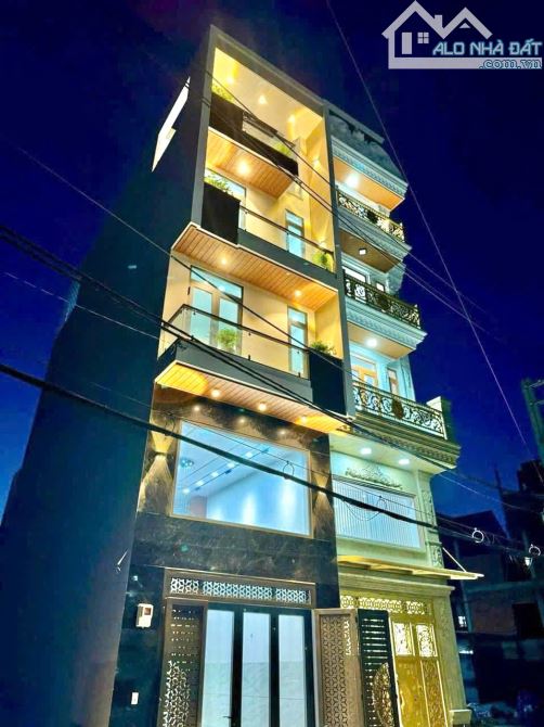 Nhà 5 tầng 5 phòng ngủ, full nội thất, Đường Hương Lộ 2