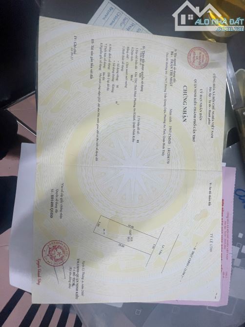 Bán nền đường nguyễn tri phương, phường tân an cần thơ, hương đông bắc giá 6.4 Tỷ