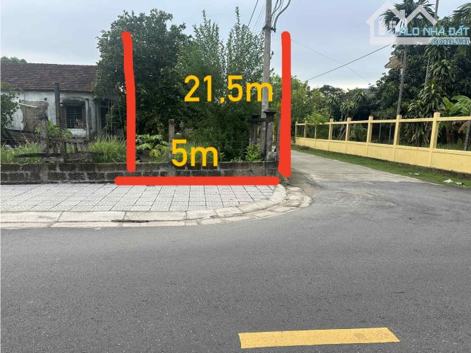 Đất 2 mặt tiền Vân Dương - Phú Bài - Tp Huế